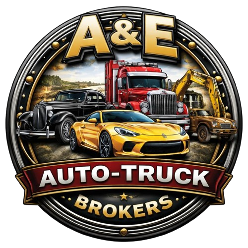 A & E AUTO-TRUCK BROKERS logo